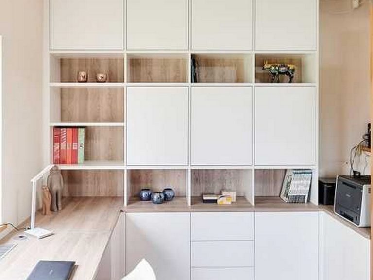 Çalışma Masası ve Kitaplık BH 544 Çalışma masası ve kitaplık İstanbul özel ölçü - Calisma Masasi ve Kitaplik BH 544