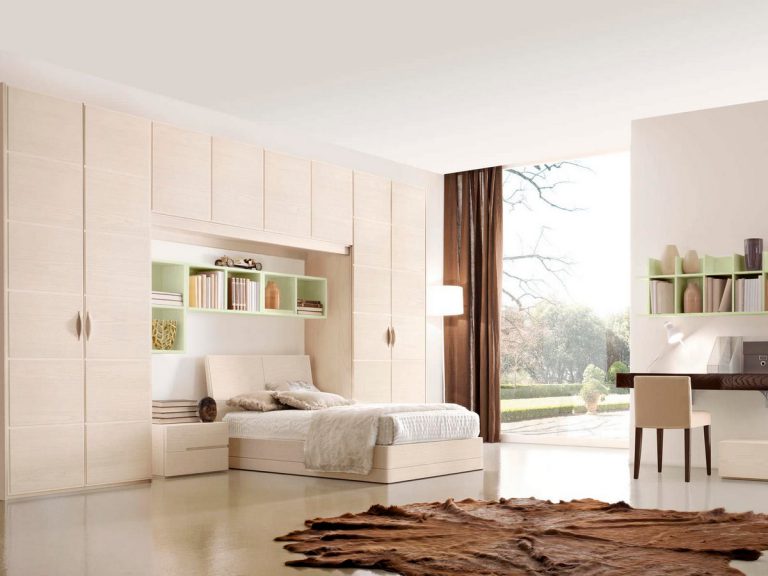 Contemporary bridge wardrobe Genç odası mobilya tasarımı İstanbul - Genc Odasi BH 779
