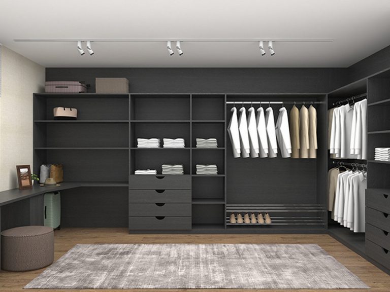 Giyinme Odası Bh 286 Giyinme odası ray dolap tasarımı İstanbul - Giyinme Odasi Bh 286