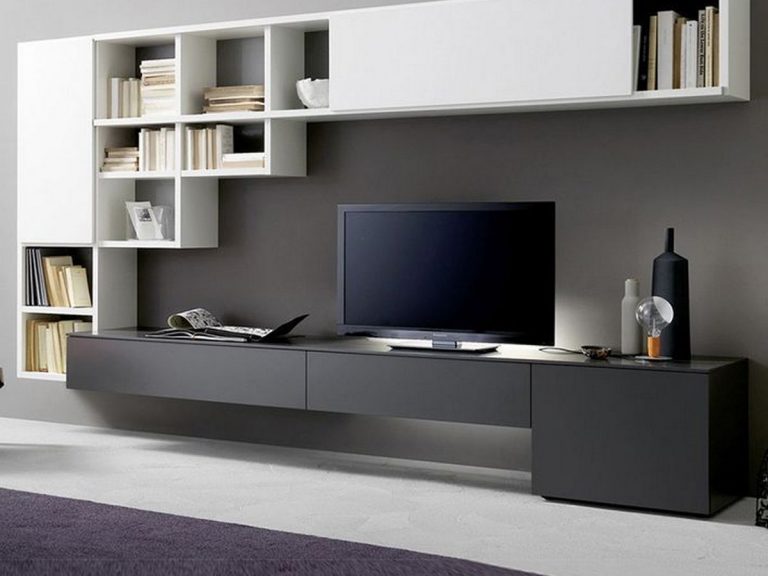 TV Ünitesi Bh 895 Modern TV ünitesi İstanbul özel ölçü - TV Unitesi Bh 895