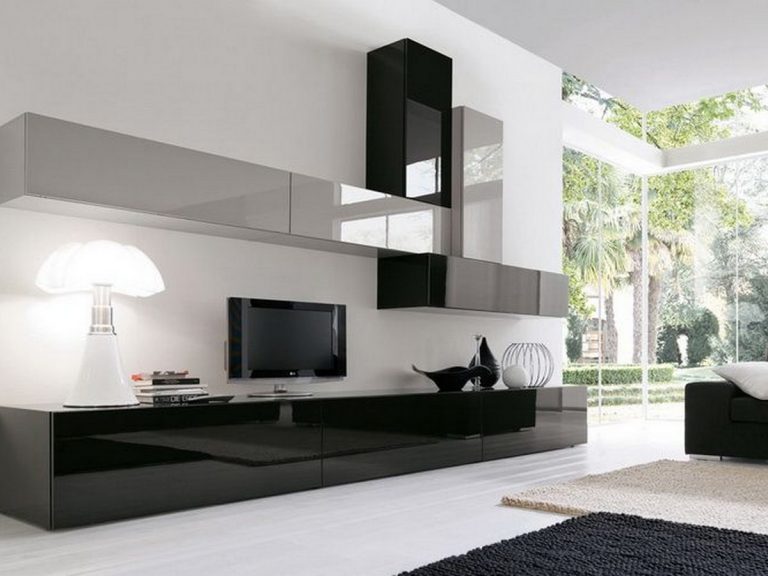TV Ünitesi Bh 896 Modern TV ünitesi İstanbul özel ölçü - TV Unitesi Bh 896