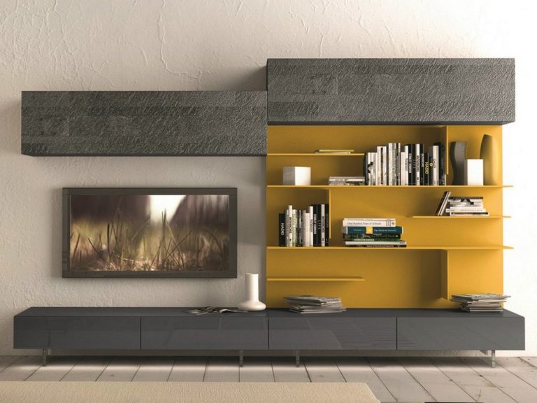 TV Ünitesi Bh 907 Modern TV ünitesi İstanbul özel ölçü - TV Unitesi Bh 907