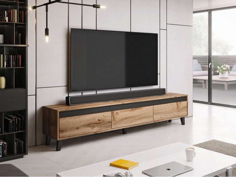 TV Ünitesi Bh 908 Modern TV ünitesi İstanbul özel ölçü - TV Unitesi Bh 908