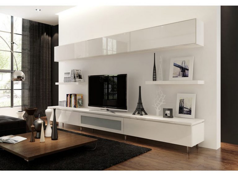 TV Ünitesi Bh 909 Modern TV ünitesi İstanbul özel ölçü - TV Unitesi Bh 909