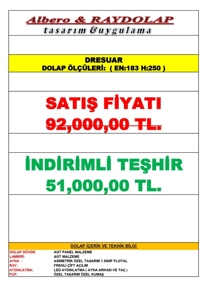 183 cm dresuar 1