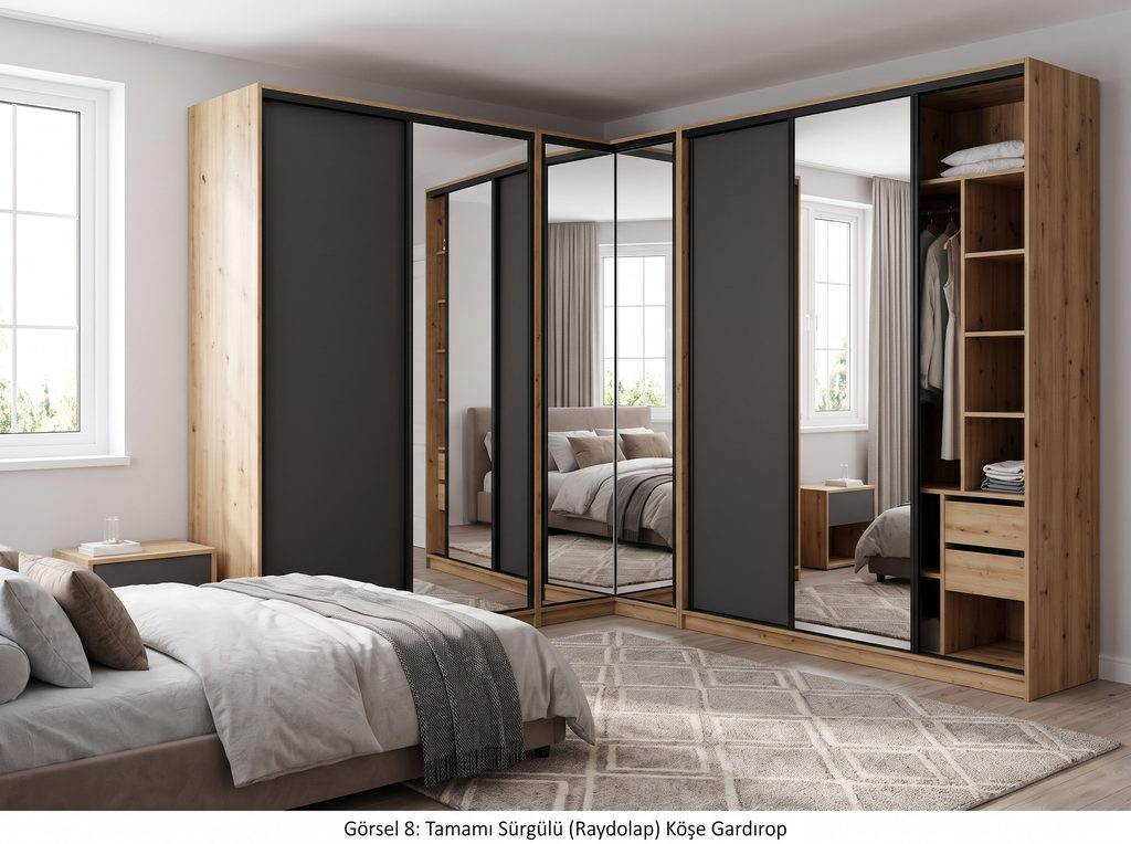 Modern ray dolap modeli İstanbul özel ölçü imalat - Ray Dolap 2026-20
