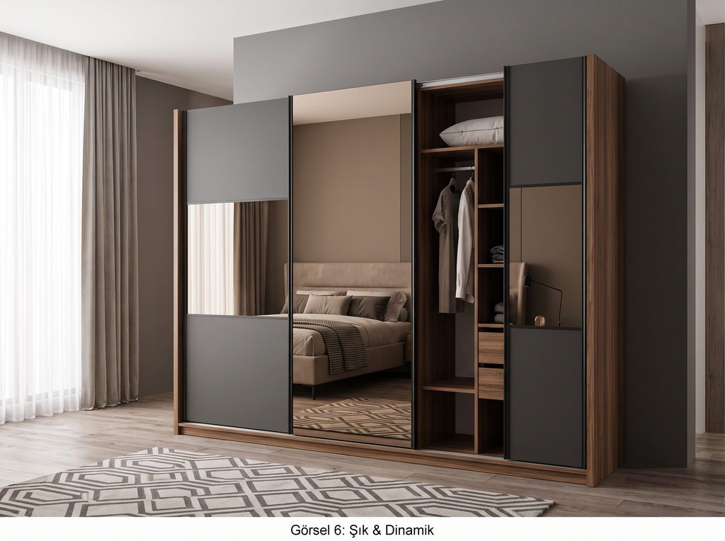 Modern ray dolap modeli İstanbul özel ölçü imalat - Ray Dolap 2026-22