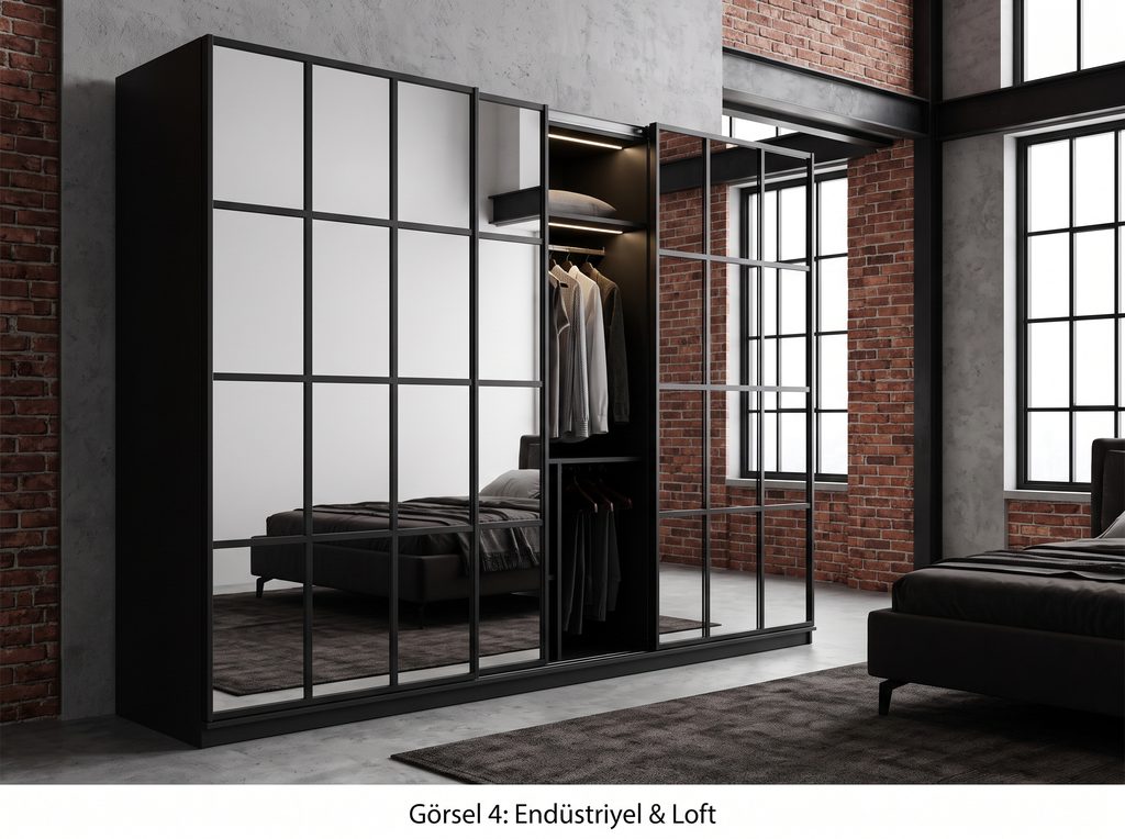 Modern ray dolap modeli İstanbul özel ölçü imalat - Ray Dolap 2026-24